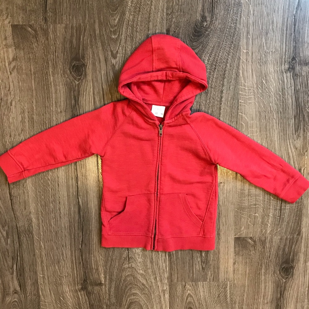 Zara Baby Hooded Zip-up Sweater 3-4Y